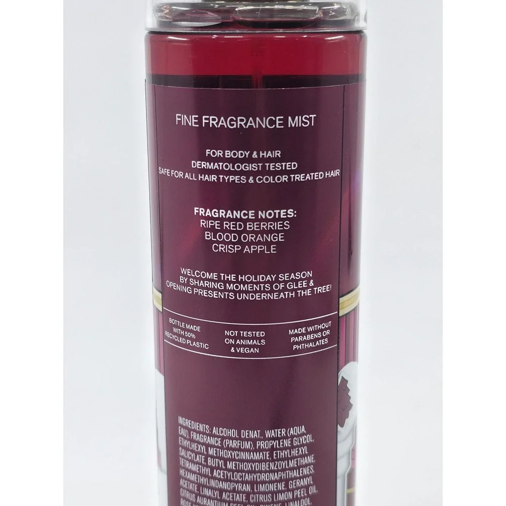 Bath &‎ Body Works Bright Christmas Morning Fine Fragrance Mist 8oz Body Spray